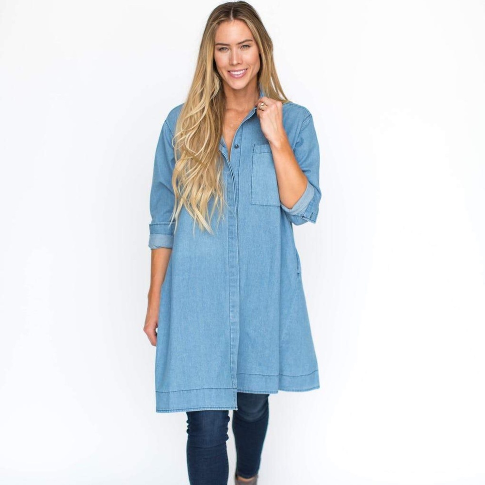 Denim dress